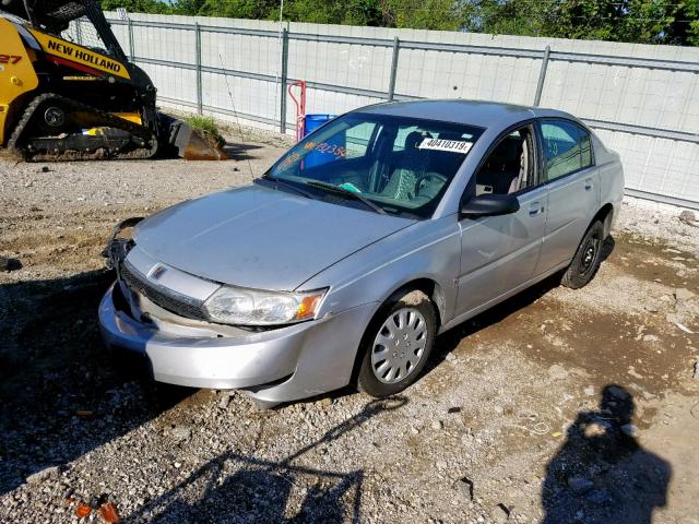 1G8AJ52F24Z132334 - 2004 SATURN ION LEVEL SILVER photo 2