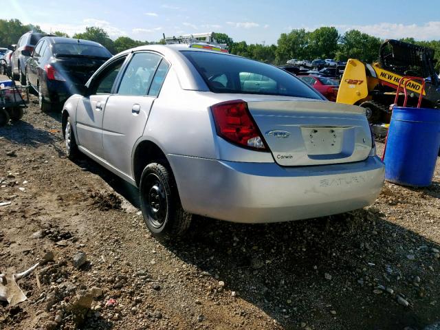 1G8AJ52F24Z132334 - 2004 SATURN ION LEVEL SILVER photo 3