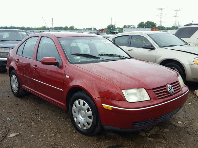 3VWRK69M44M009343 - 2004 VOLKSWAGEN JETTA GL RED photo 1