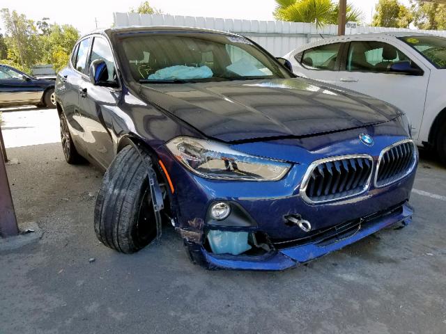 WBXYJ5C37JEF69747 - 2018 BMW X2 XDRIVE2 BLUE photo 1