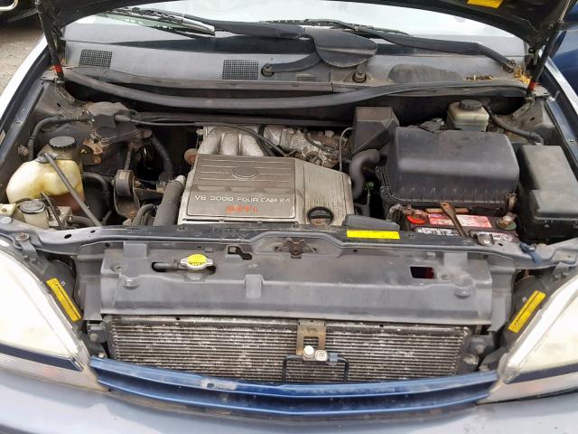 JTJHF10U910198425 - 2001 LEXUS RX 300 BLUE photo 7