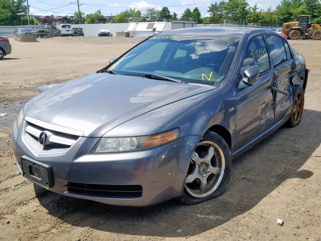 19UUA66286A042110 - 2006 ACURA 3.2TL GRAY photo 2