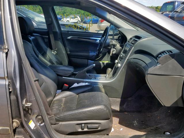 19UUA66286A042110 - 2006 ACURA 3.2TL GRAY photo 5