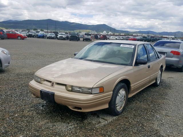 1G3WH52M4SD305285 - 1995 OLDSMOBILE CUTLASS SU GOLD photo 2