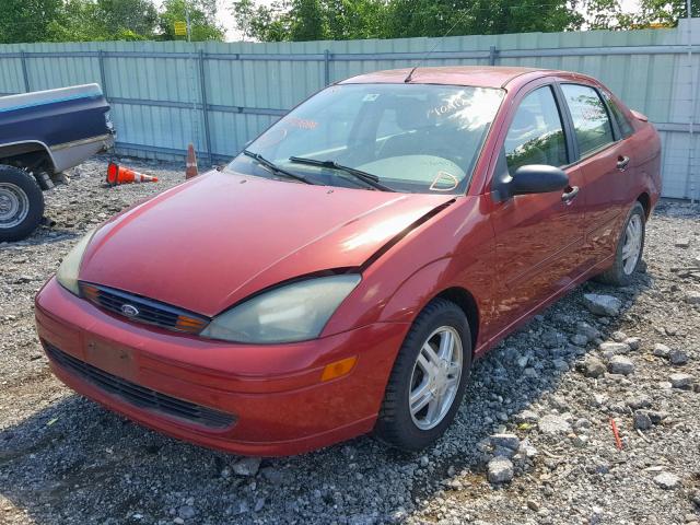 1FAFP34353W321888 - 2003 FORD FOCUS SE C RED photo 2