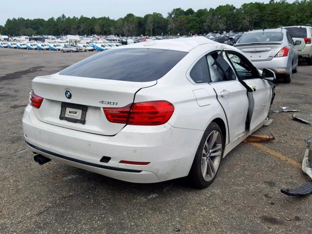 WBA4F7C57HG787366 - 2017 BMW 430I GRAN WHITE photo 4