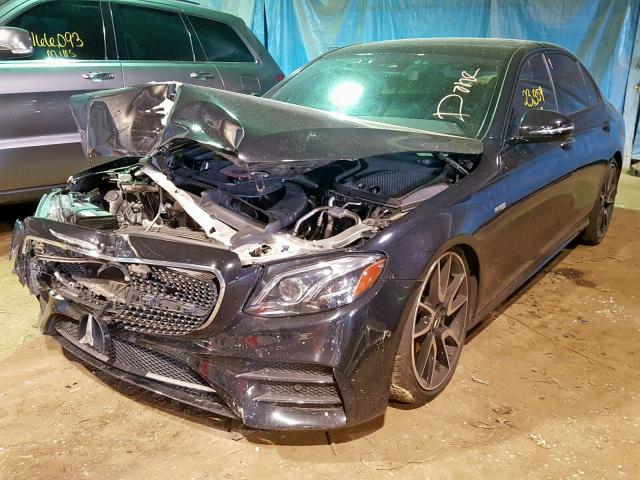 WDDZF6EB0HA230782 - 2017 MERCEDES-BENZ E 43 4MATI BLACK photo 2