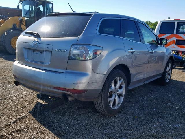 JM3ER2WL5A0309139 - 2010 MAZDA CX-7 SILVER photo 4