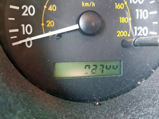 KL1TD66698B108821 - 2008 CHEVROLET AVEO BASE Қызыл фото 8