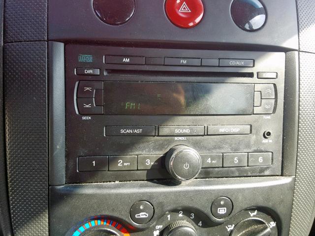 KL1TD66698B108821 - 2008 CHEVROLET AVEO BASE Қызыл фото 9