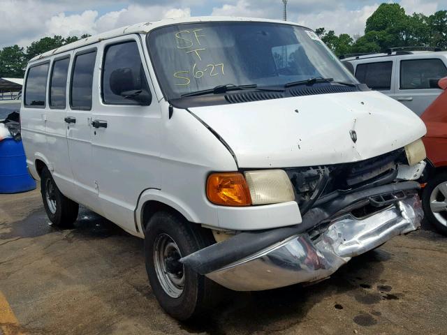 2B7HB11X2YK132265 - 2000 DODGE RAM VAN B1 WHITE photo 1