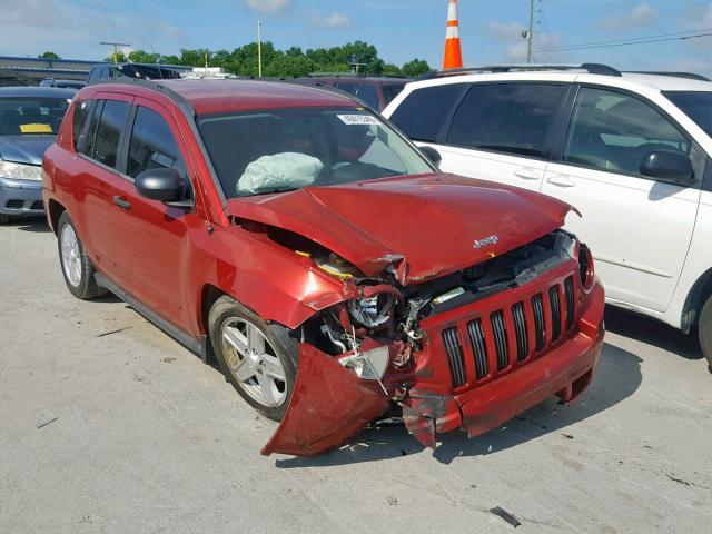 1J4FT47A29D189497 - 2009 JEEP COMPASS SP RED photo 1