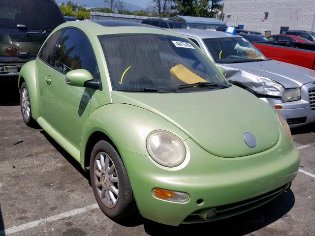 3VWCK31CX5M417337 - 2005 VOLKSWAGEN NEW BEETLE მწვანე ფოტო 1