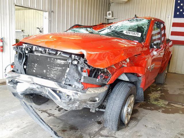 3C63R3EL6EG169652 - 2014 RAM 3500 LARAM RED photo 2