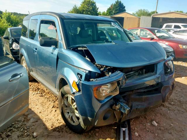 5J6YH28718L013272 - 2008 HONDA ELEMENT EX BLUE photo 1