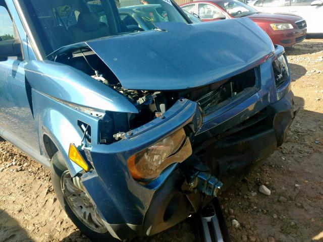 5J6YH28718L013272 - 2008 HONDA ELEMENT EX BLUE photo 9