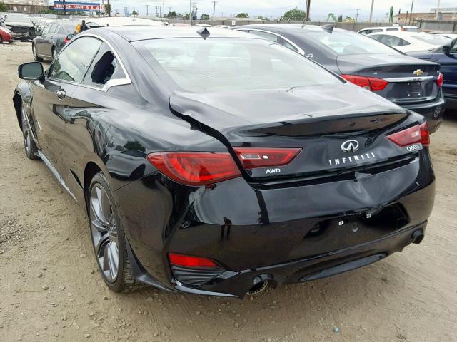 JN1FV7EL7JM630070 - 2018 INFINITI Q60 RED SP BLACK photo 3