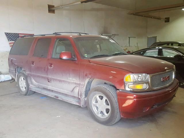 1GKFK66U23J287054 - 2003 GMC YUKON XL D RED photo 1