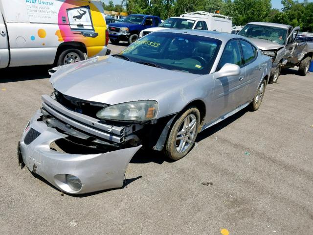 2G2WR524151245533 - 2005 PONTIAC GRAND PRIX SILVER photo 2