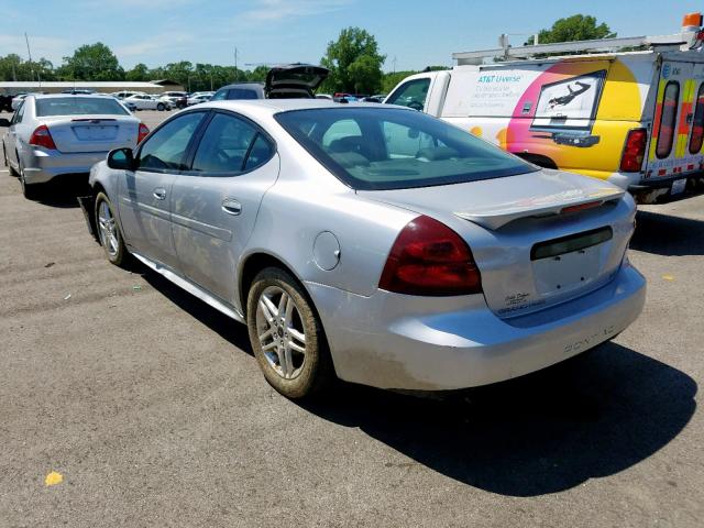 2G2WR524151245533 - 2005 PONTIAC GRAND PRIX SILVER photo 3