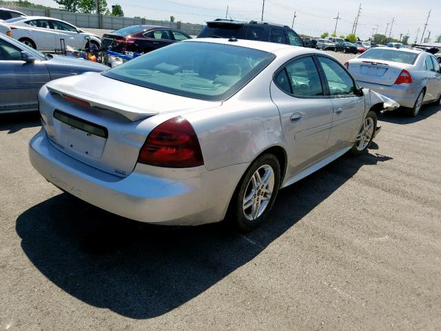 2G2WR524151245533 - 2005 PONTIAC GRAND PRIX SILVER photo 4
