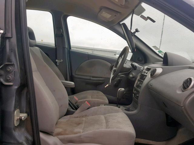1G8AJ55F47Z166128 - 2007 SATURN ION LEVEL BLACK photo 5