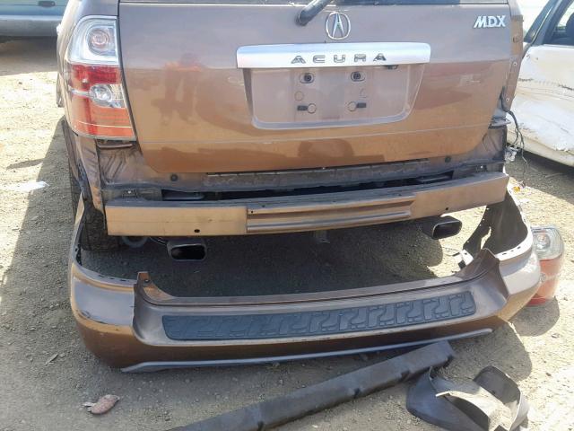 2HNYD18914H516931 - 2004 ACURA MDX TOURIN BROWN photo 9