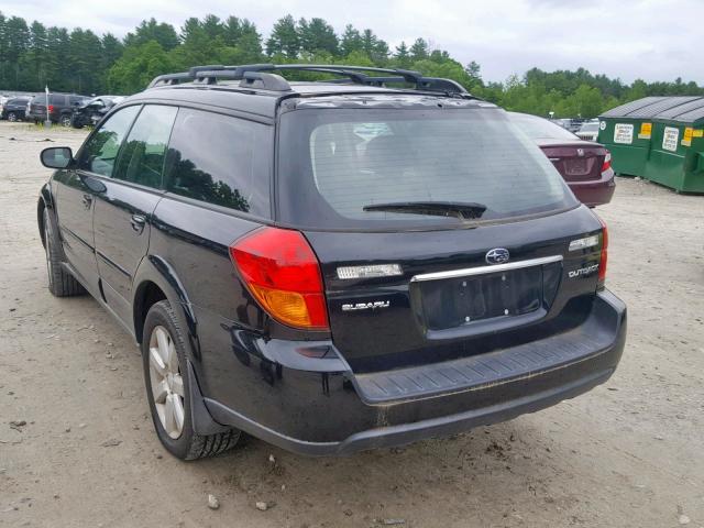 4S4BP62C557340995 - 2005 SUBARU LEGACY OUT BLACK photo 3