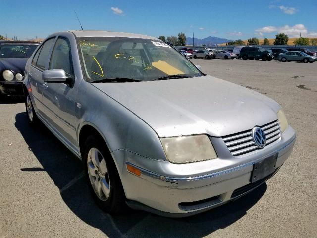 3VWSA69M25M068137 - 2005 VOLKSWAGEN JETTA GLS SILVER photo 1