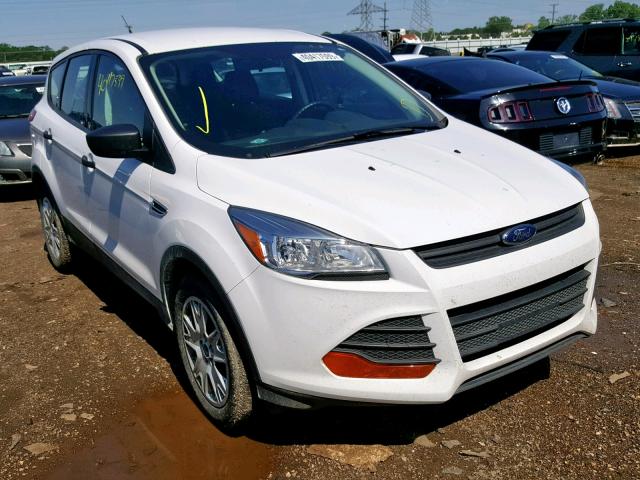 1FMCU0F78GUB55058 - 2016 FORD ESCAPE S WHITE photo 1