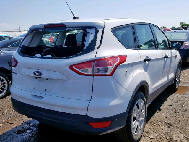 1FMCU0F78GUB55058 - 2016 FORD ESCAPE S WHITE photo 4