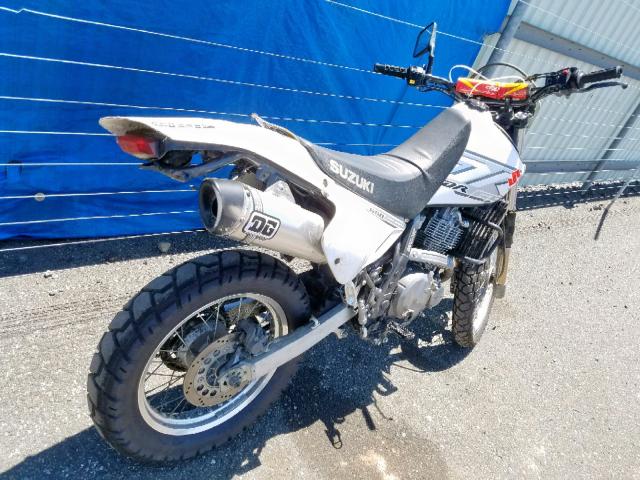 JS1SP46A2J2101407 - 2018 SUZUKI DR650 SE WHITE photo 4