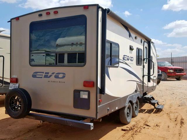 4X4TSJV22GE070002 - 2016 WILDWOOD TRAILER BEIGE photo 4