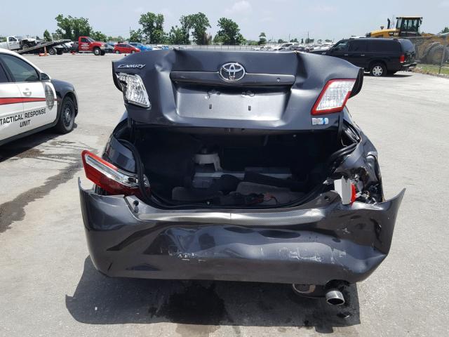 4T1BB46K88U058831 - 2008 TOYOTA CAMRY HYBR GRAY photo 9