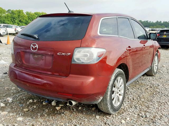 JM3ER2C58C0412600 - 2012 MAZDA CX-7 RED photo 4