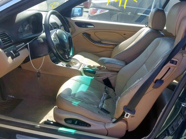 WBABR3345YEG01501 - 2000 BMW 323 CI GREEN photo 5