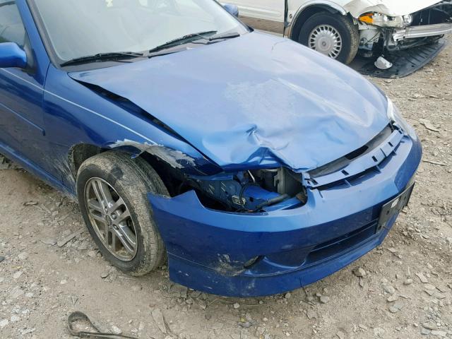 1G1JH12F237285874 - 2003 CHEVROLET CAVALIER L BLUE photo 9