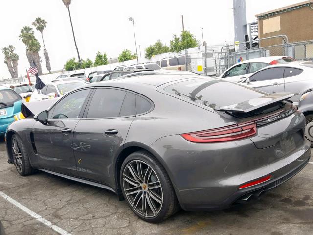 WP0AA2A73JL106810 - 2018 PORSCHE PANAMERA 4 GRAY photo 3