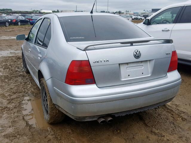 3VWPE29M83M165651 - 2003 VOLKSWAGEN JETTA WOLF SILVER photo 3