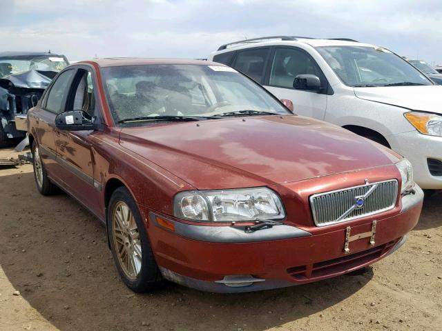YV1TS94D911184269 - 2001 VOLVO S80 RED photo 1