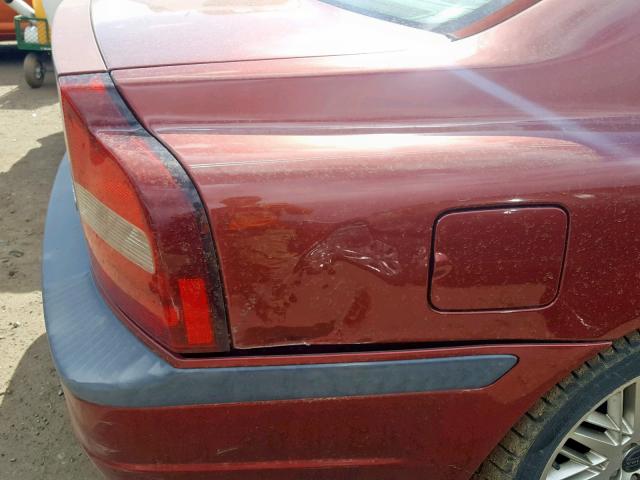 YV1TS94D911184269 - 2001 VOLVO S80 RED photo 9