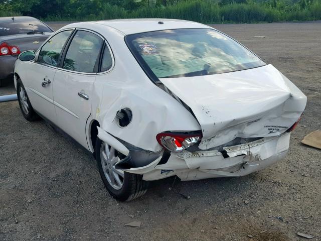 2G4WC562451226685 - 2005 BUICK LACROSSE C WHITE photo 3