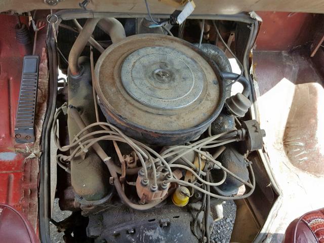 B11AE7K171905 - 1977 DODGE RAM VAN MAROON photo 7