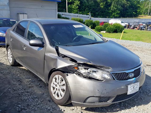 KNAFU4A2XB5362880 - 2011 KIA FORTE EX CHARCOAL photo 1