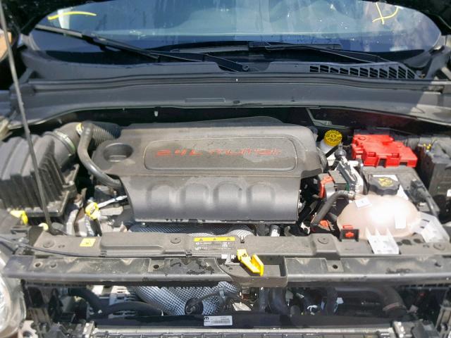 ZACCJBAB1JPJ01160 - 2018 JEEP RENEGADE S BLACK photo 7