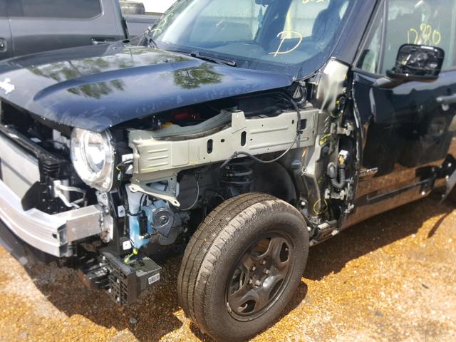 ZACCJBAB1JPJ01160 - 2018 JEEP RENEGADE S BLACK photo 9