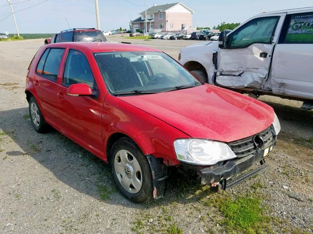 9BWEL41J294018006 - 2009 VOLKSWAGEN CITY GOLF RED photo 1