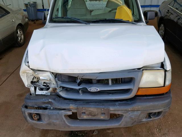 1FTYR10C9XUA36930 - 1999 FORD RANGER WHITE photo 7