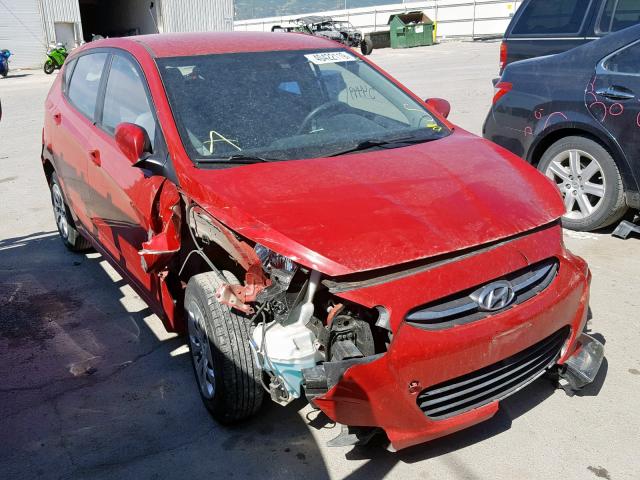 KMHCT5AE1GU260465 - 2016 HYUNDAI ACCENT SE RED photo 1