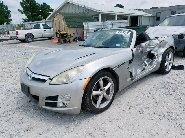 1G8MN35B29Y101077 - 2009 SATURN SKY SILVER photo 2